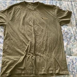 Mens 2x Flo Grown T shirt. Fairly used. Dark green color.